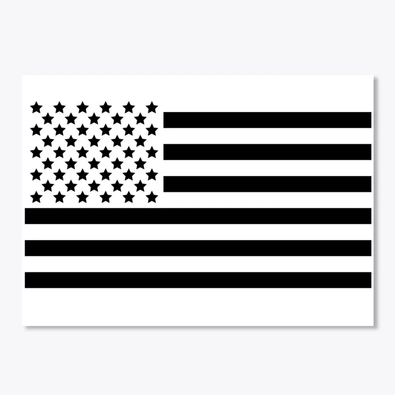 Black American Flag