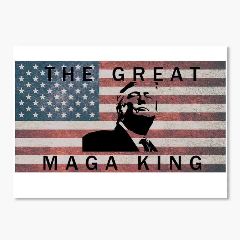 MAGA King Flag